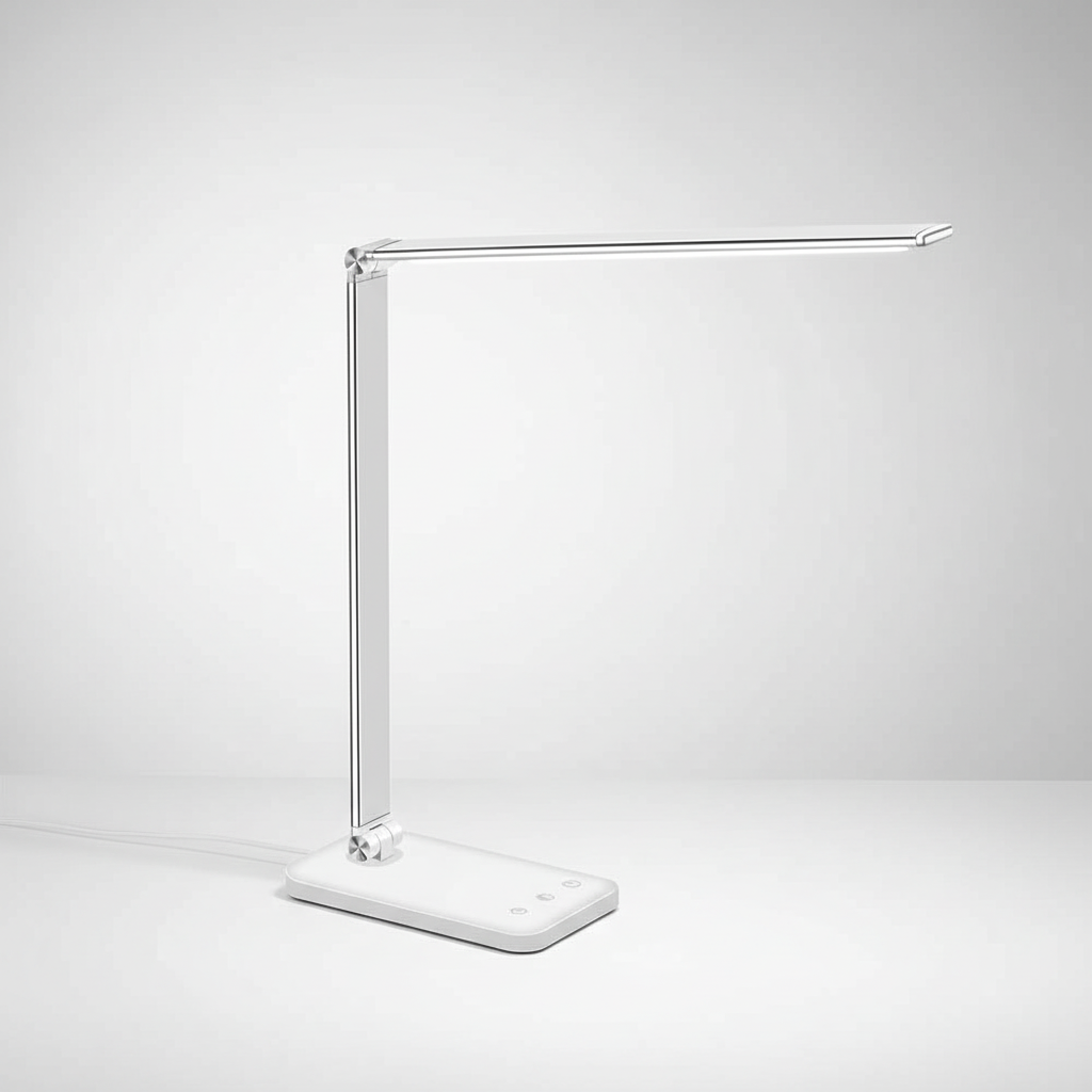 Portable Aluminum Desk Light – Adjustable Folding Lamp