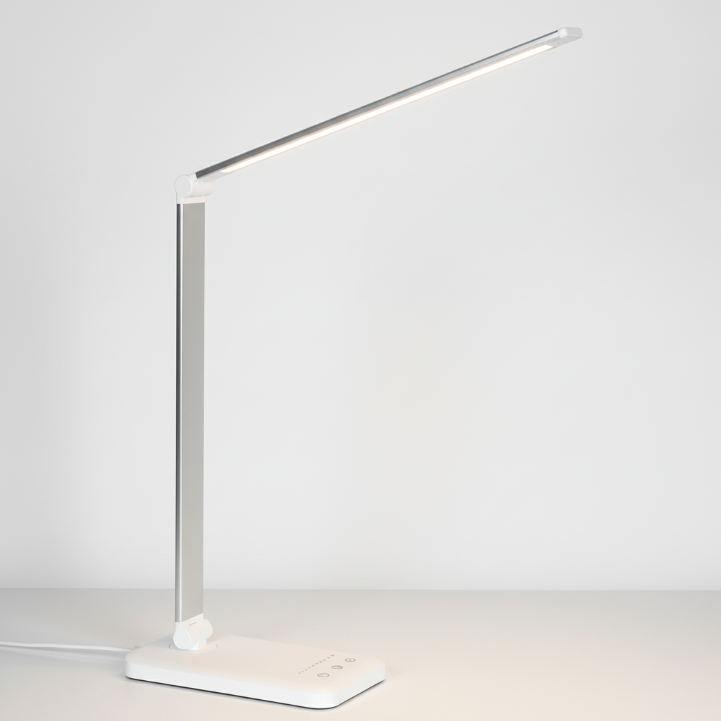 Portable Aluminum Desk Light – Adjustable Folding Lamp