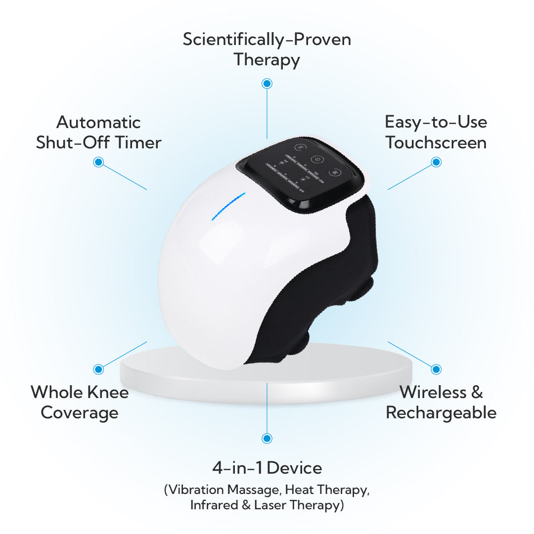 ReviveKnee™ Heated Massager | Ultimate Pain Relief & Recovery