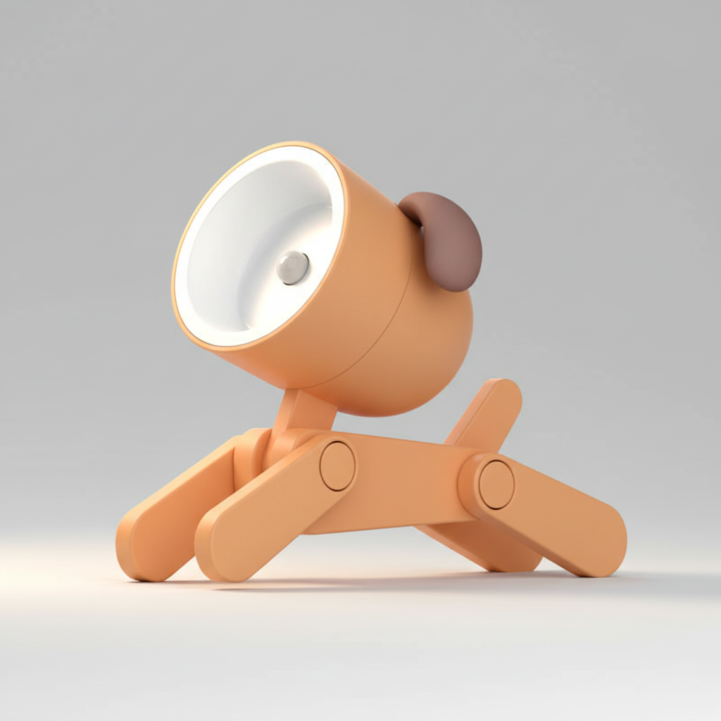 Adorable Compact Night Lamp for Bedroom Use