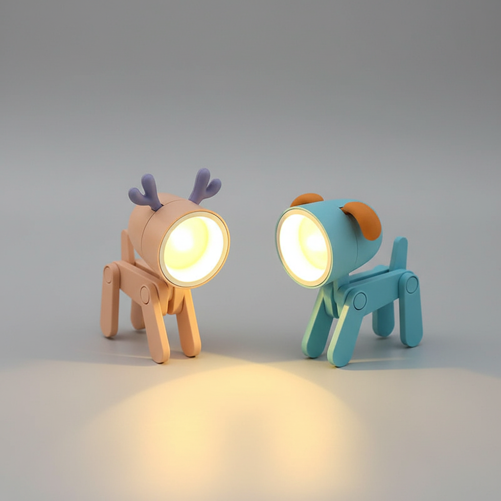Adorable Compact Night Lamp for Bedroom Use