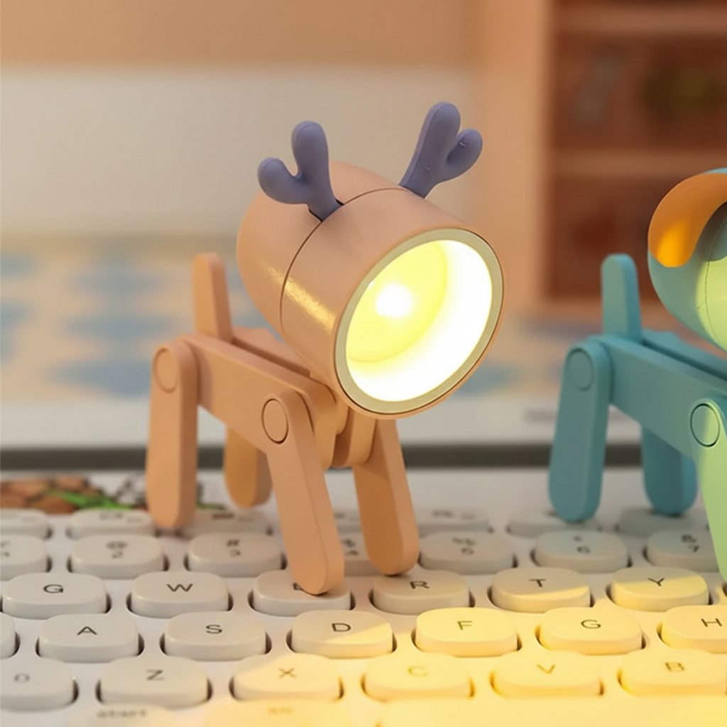 Adorable Compact Night Lamp for Bedroom Use