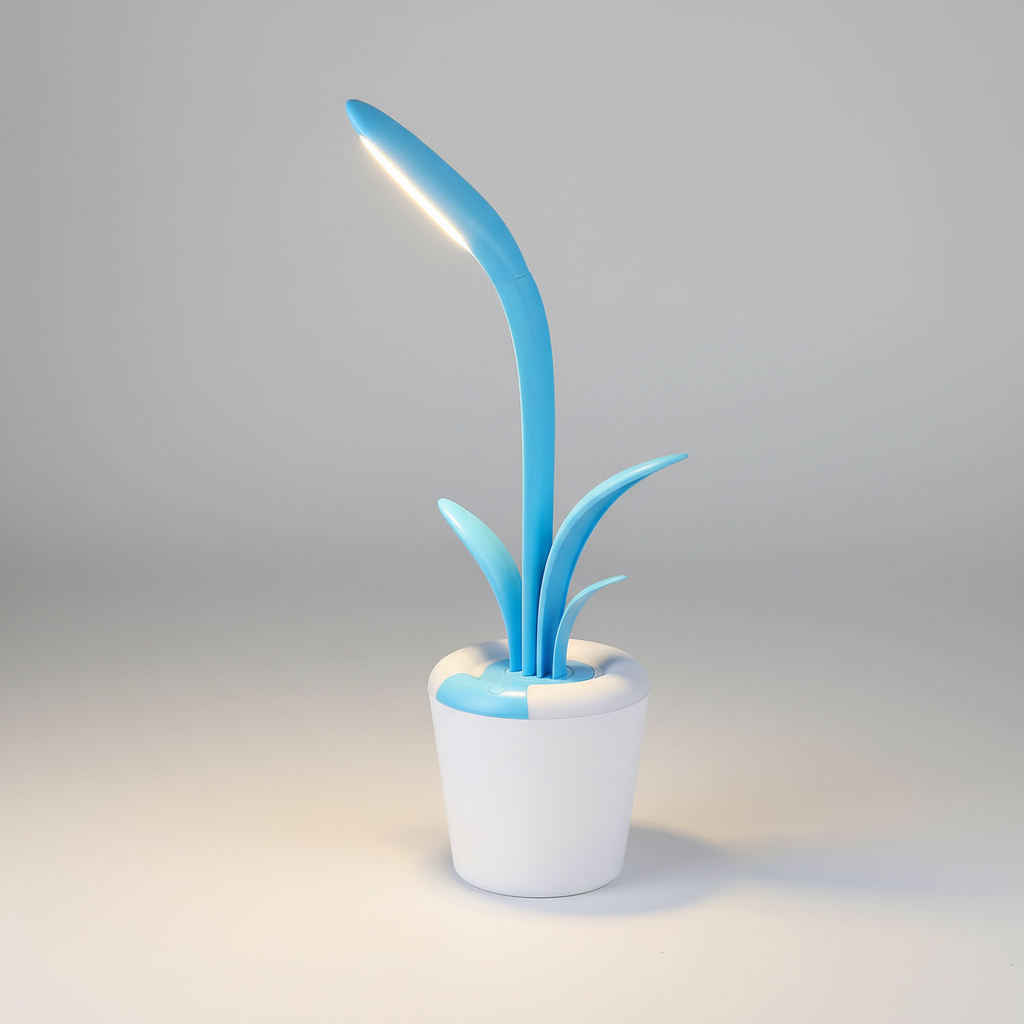 Portable Compact Table Lamp for Home and Office Use