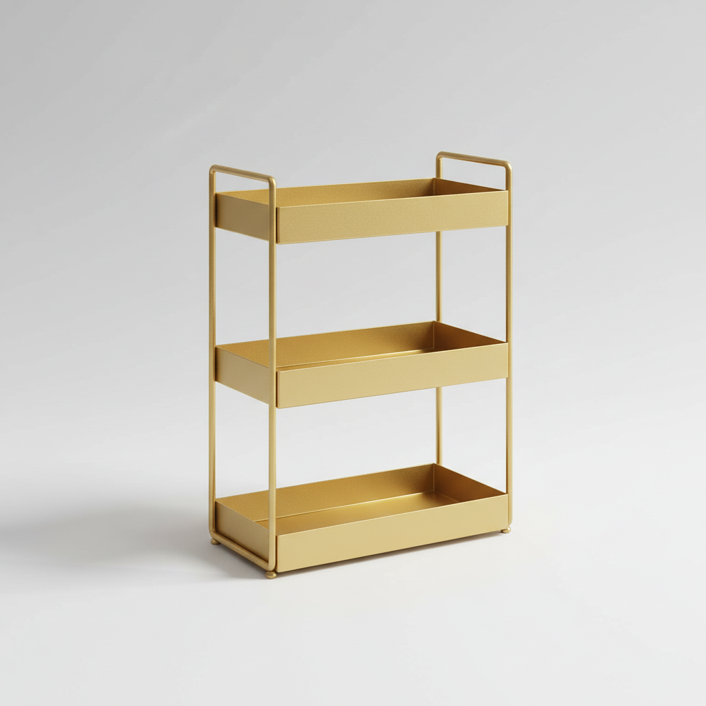 Modern Compact Tray Organizer - Glam Style