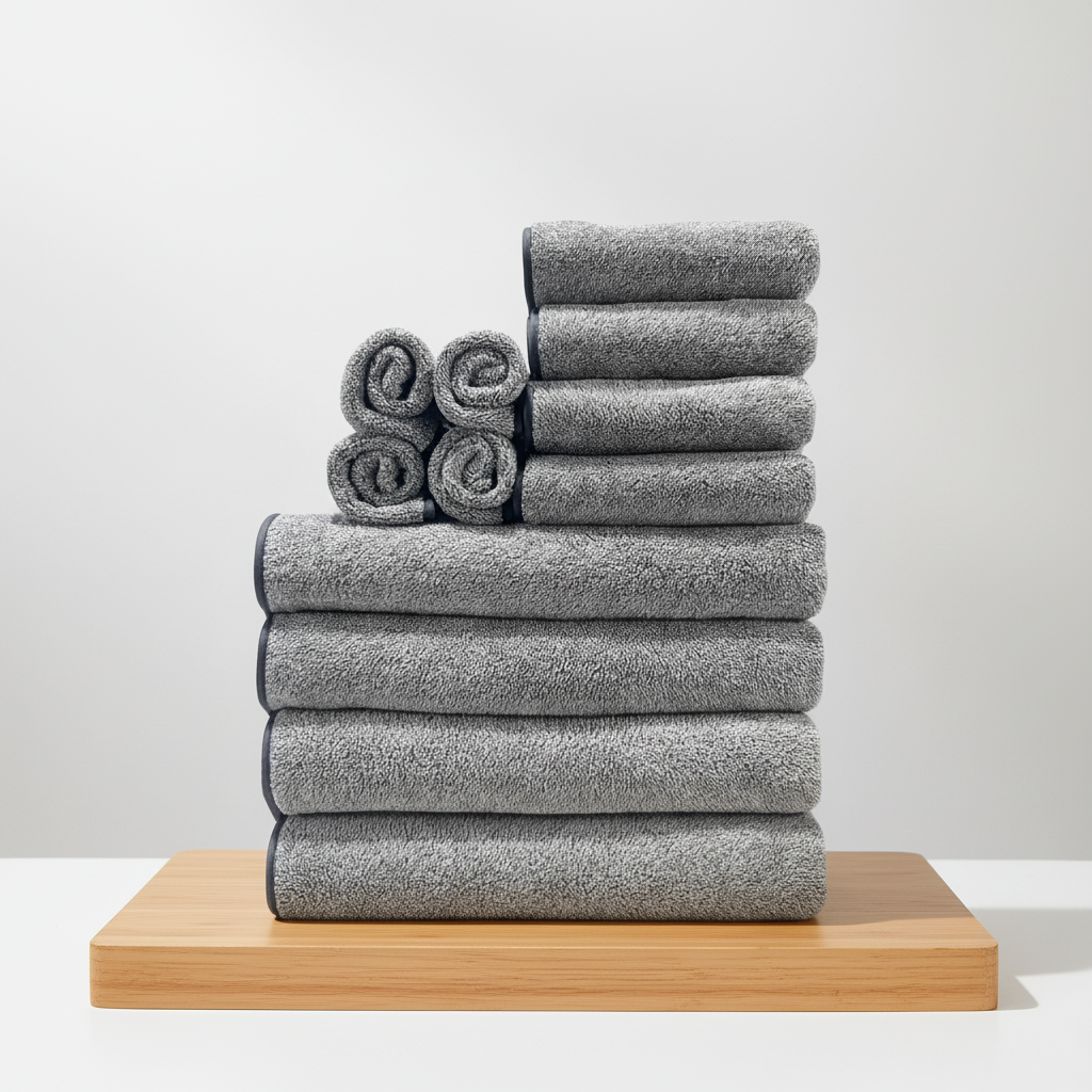Fleece Towels Set – Soft and Comfortable