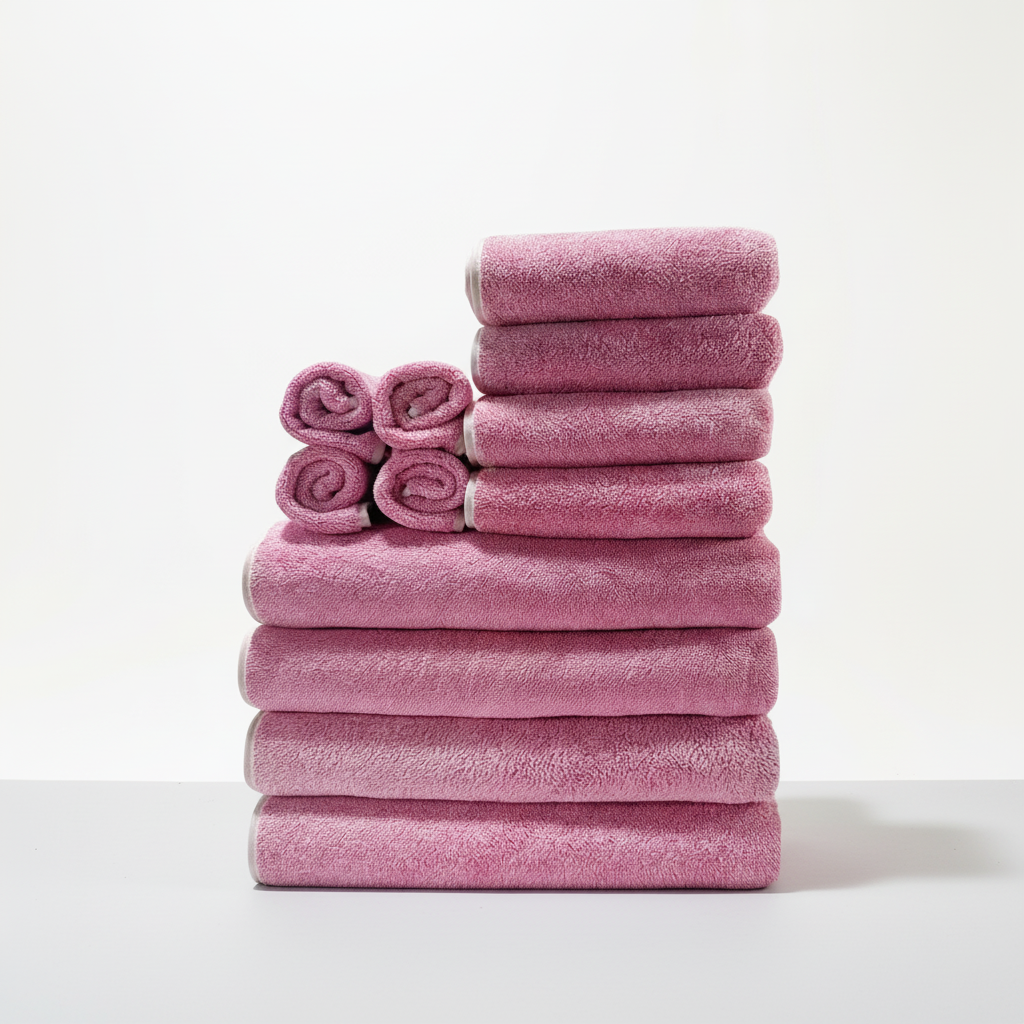 Fleece Towels Set – Soft and Comfortable