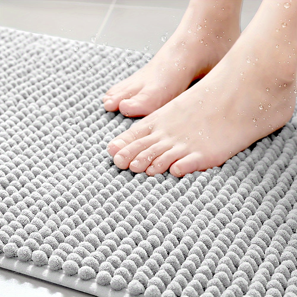 Corner-Optimized Non-Slip Bath Mat for Ultimate Safety