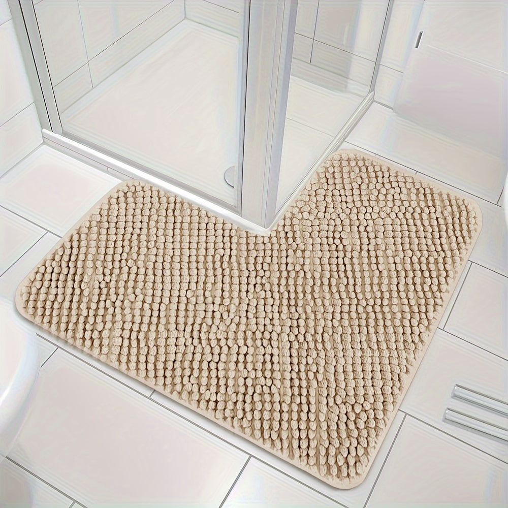 Corner-Optimized Non-Slip Bath Mat for Ultimate Safety