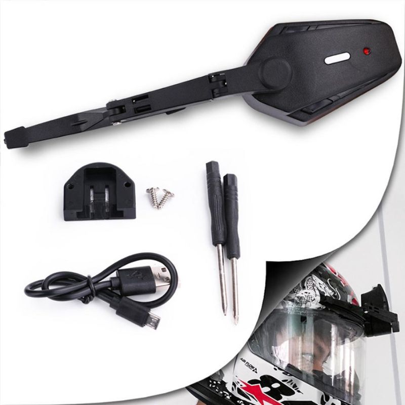 Enhanced Motorcycle Helmet Visor Cleaning System