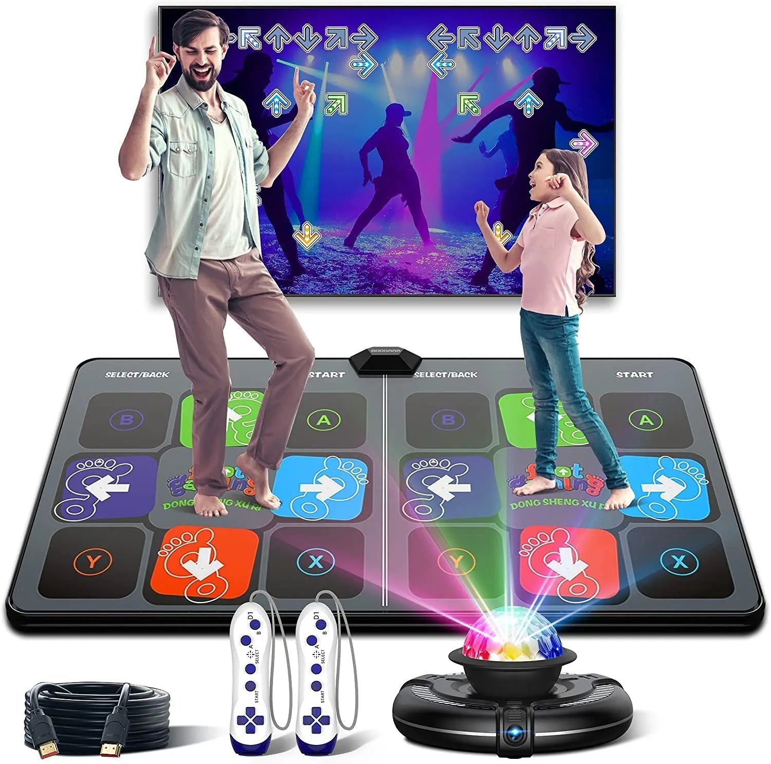 Rhythm Revolution Dance Floor - Interactive Fun for Kids