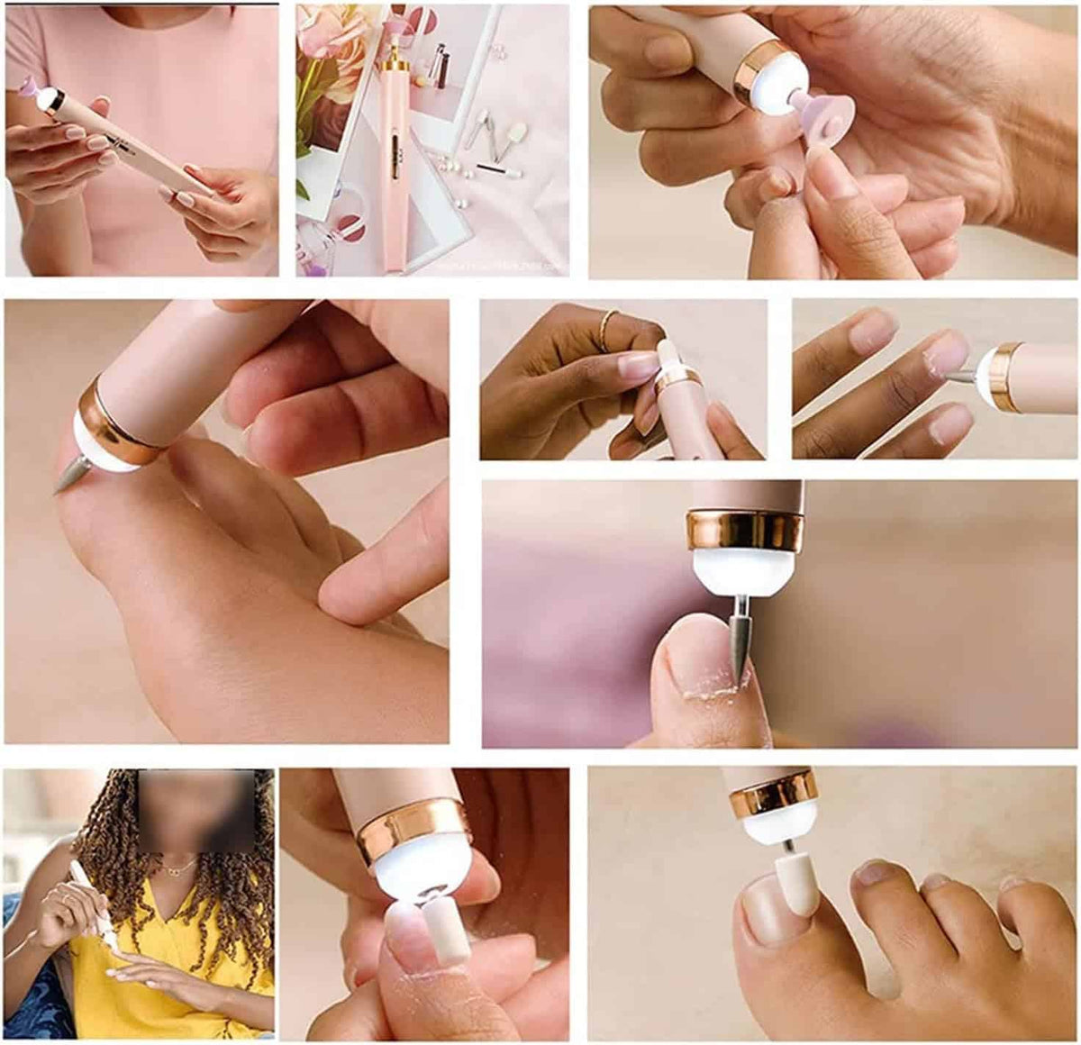 Ultimate Cordless Nail Care System for Home and Travel