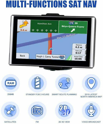 Ultimate 7-Inch Vehicle GPS Navigation for Cars & Trucks