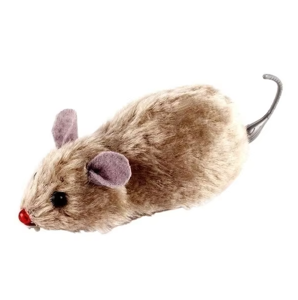 Interactive Feline Fun: Battery-Powered Racing Mouse