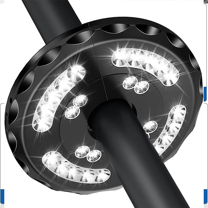 Versatile Outdoor Parasol Illumination Solution