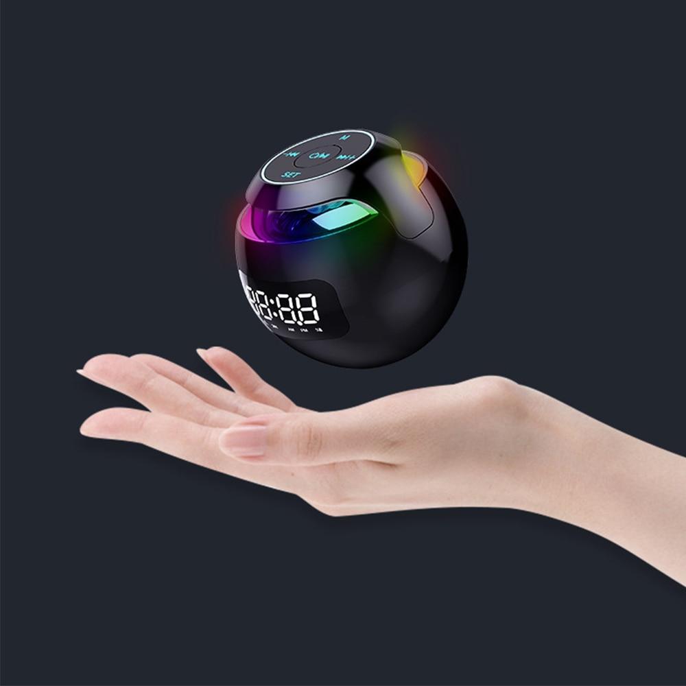 Smart LED Clock with Wireless Speaker and Mood Lighting