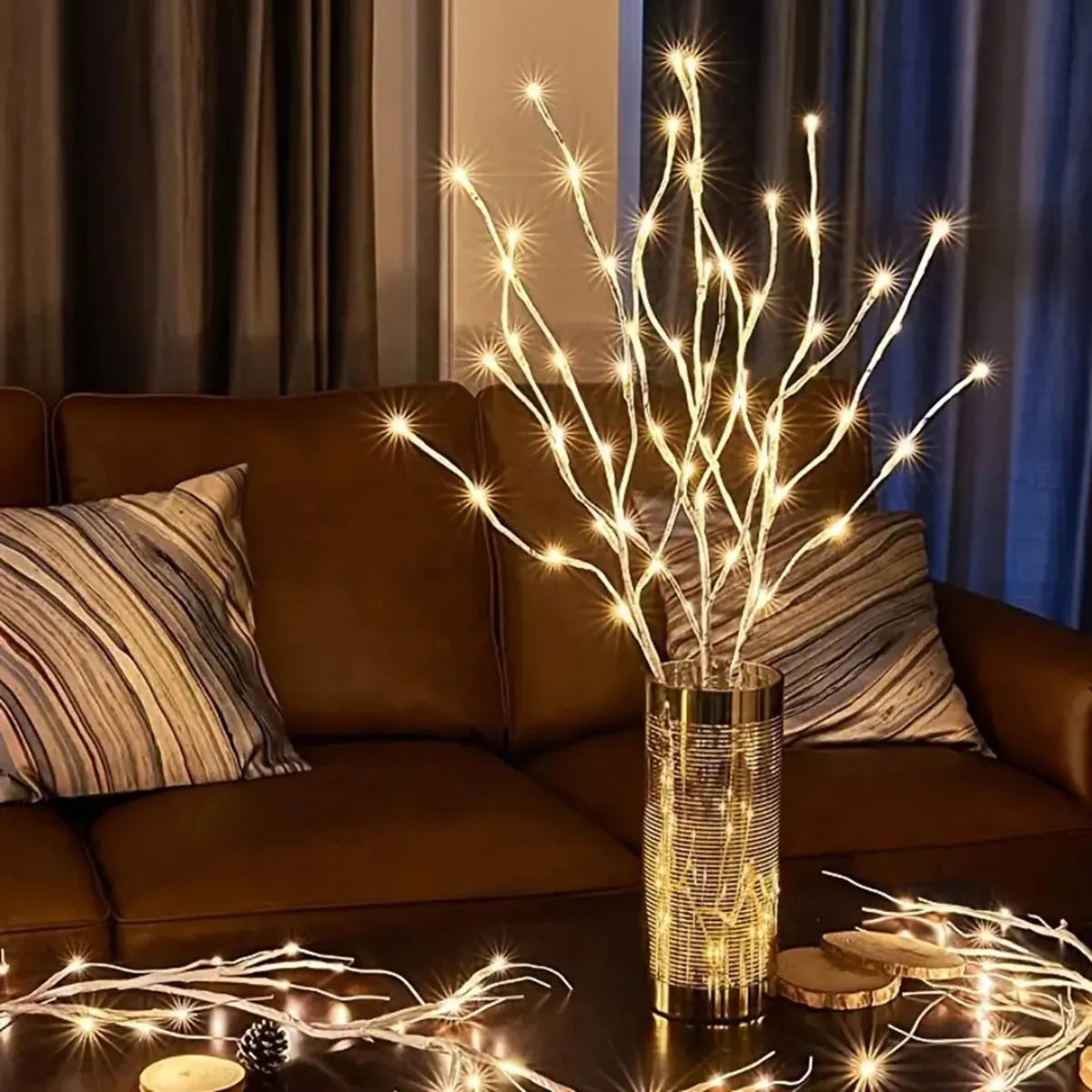 Enchanting LED Willow Branch Lights for Elegant Ambiance