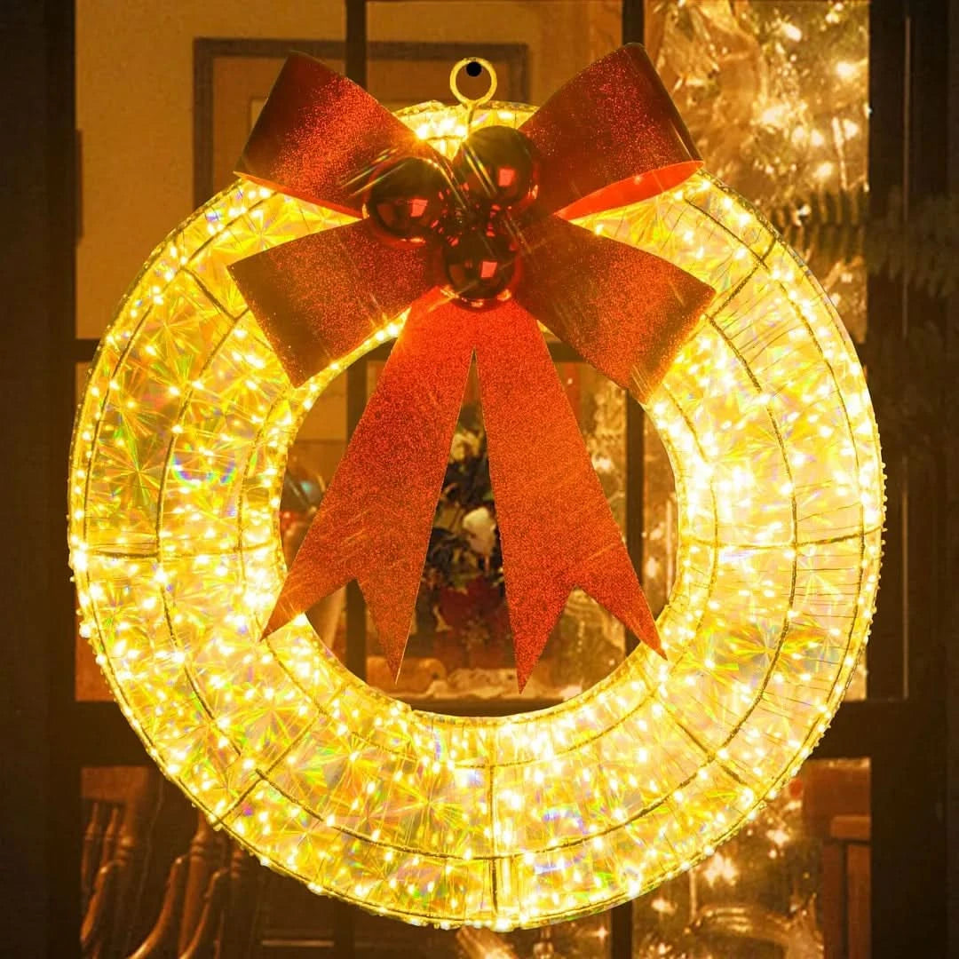 Festive LED Garland with 400 Bright Lights for All Occasions