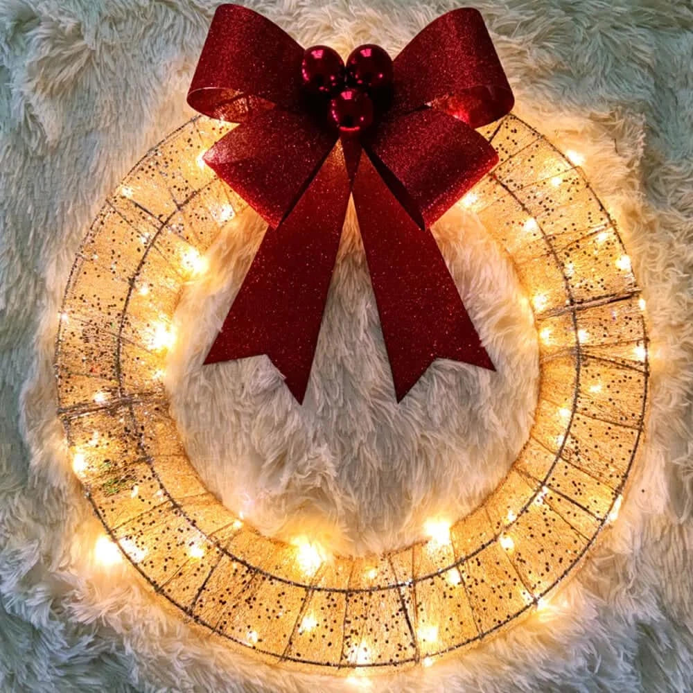 Festive LED Garland with 400 Bright Lights for All Occasions