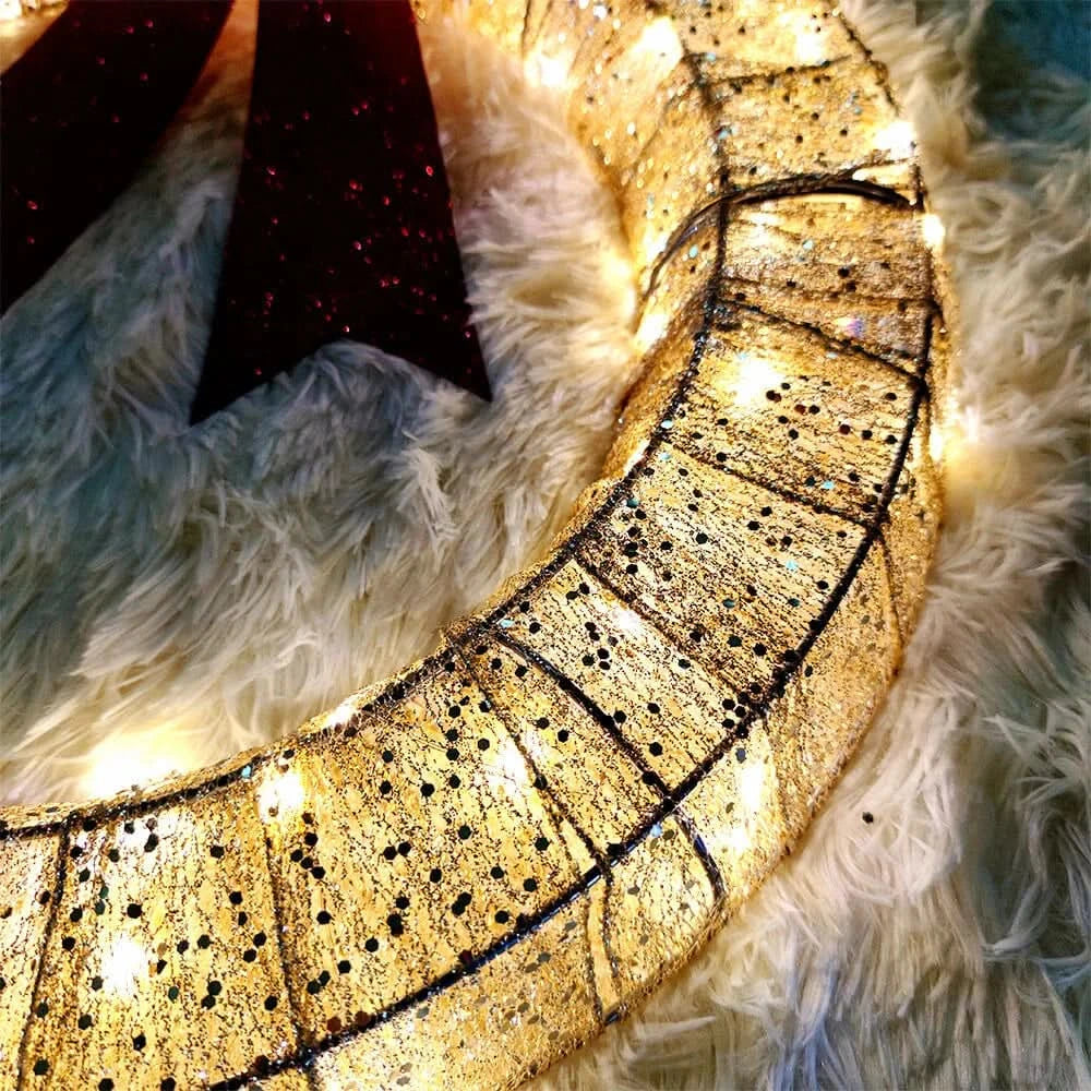 Festive LED Garland with 400 Bright Lights for All Occasions