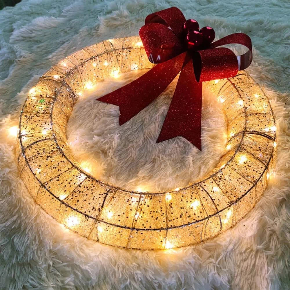 Festive LED Garland with 400 Bright Lights for All Occasions