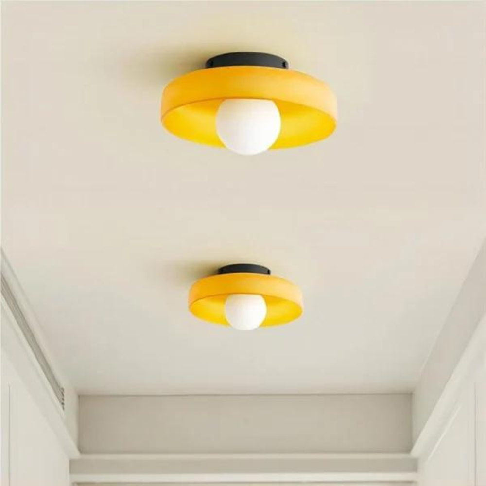 Versatile Disc Lamp – Ambient Illumination for Walls and Ceilings