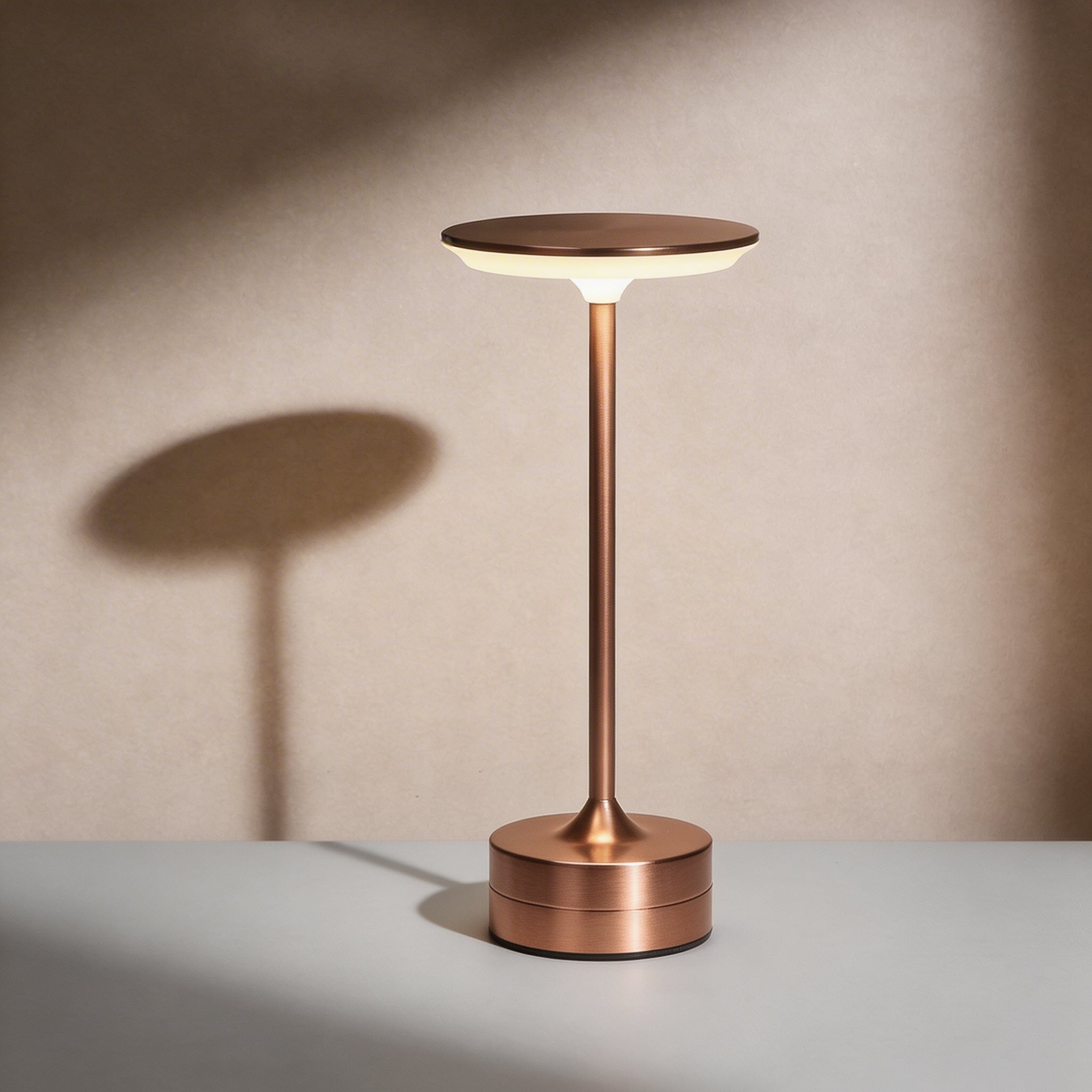 Portable LED Table Lamp with USB Rechargeable Battery