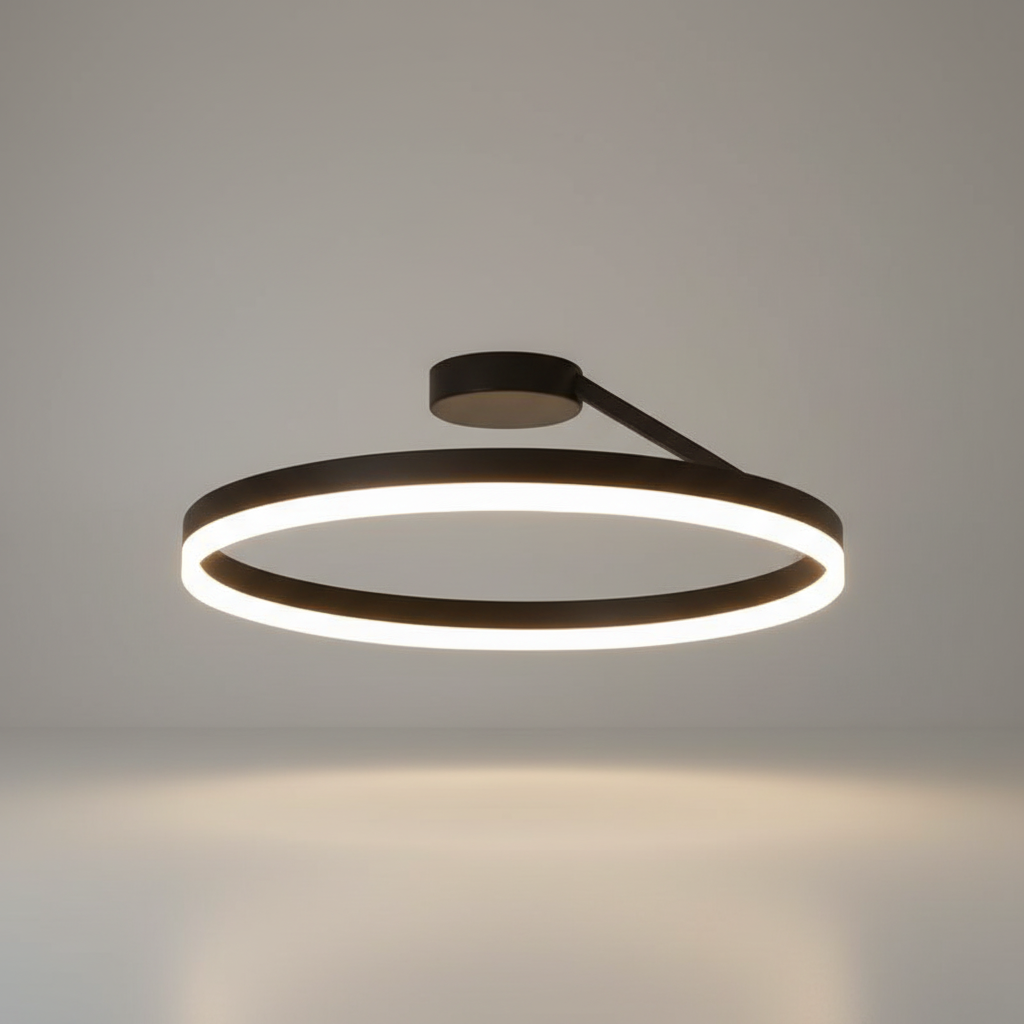 Acrylic and Metal LED Ceiling Light Fixture