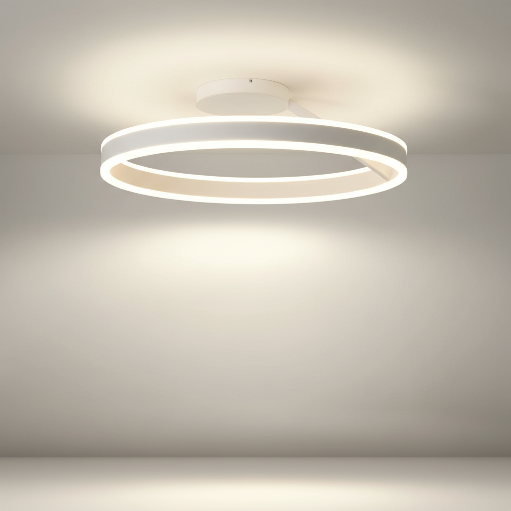 Acrylic and Metal LED Ceiling Light Fixture