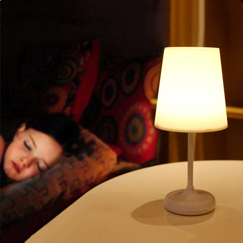Smart Touch-Controlled LED Table Lamp with USB Charging