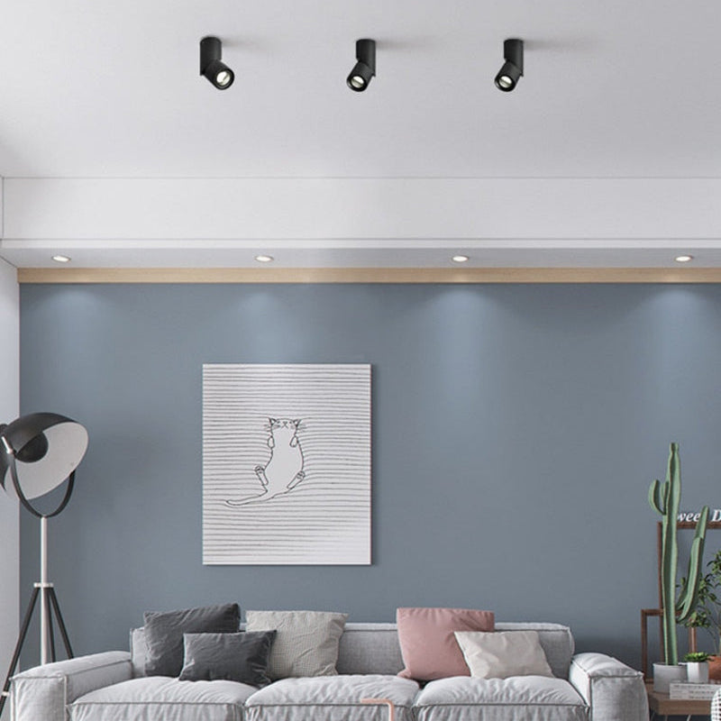 Versatile 360° Adjustable LED Ceiling Light for Indoor Spaces