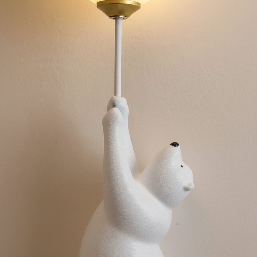 Children's Room LED Lighting - Bear Theme Interior Illumination