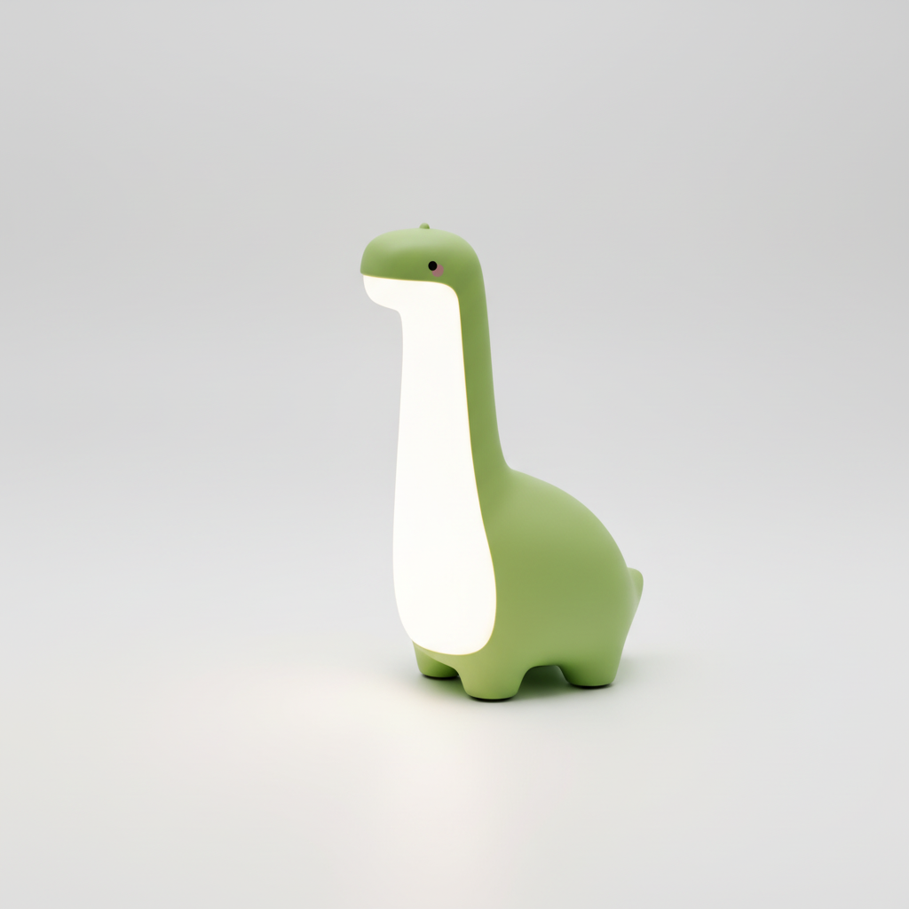 Children's Room LED Night Light - Dreamy Dinosaur Design
