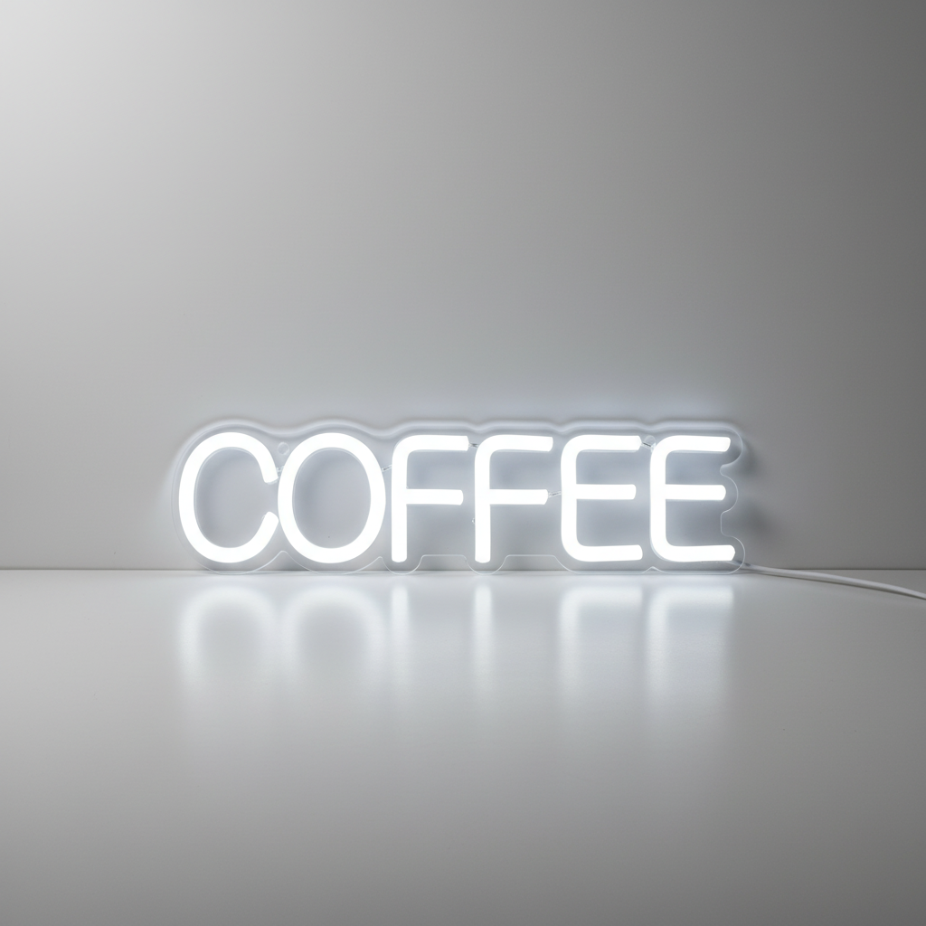 Neon LED Letter Sign - Decorative Wall Light