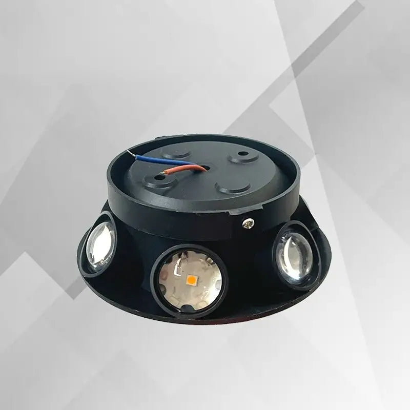 Versatile Outdoor Wall Light with Customizable Color Options