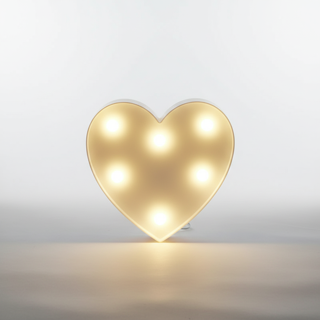 Table Lamp with LED Lights – Tiered Design