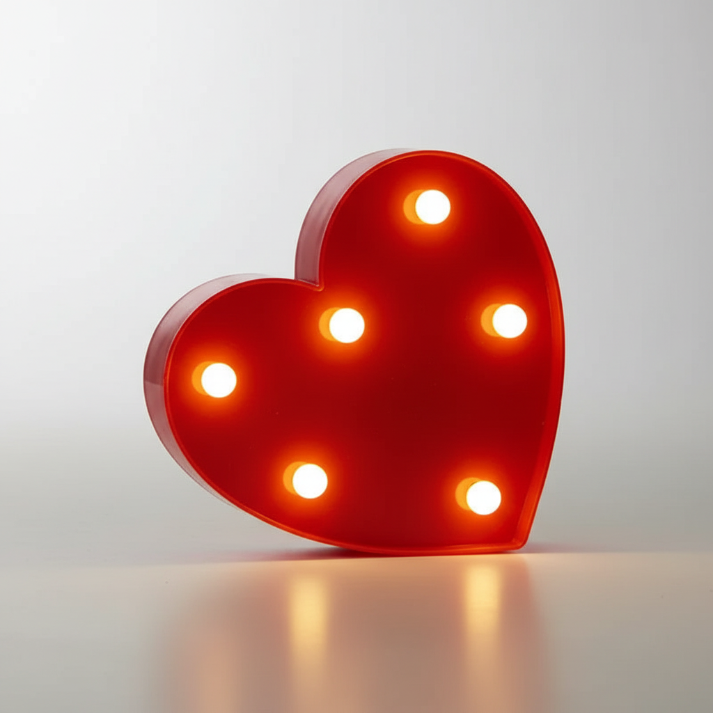 Table Lamp with LED Lights – Tiered Design