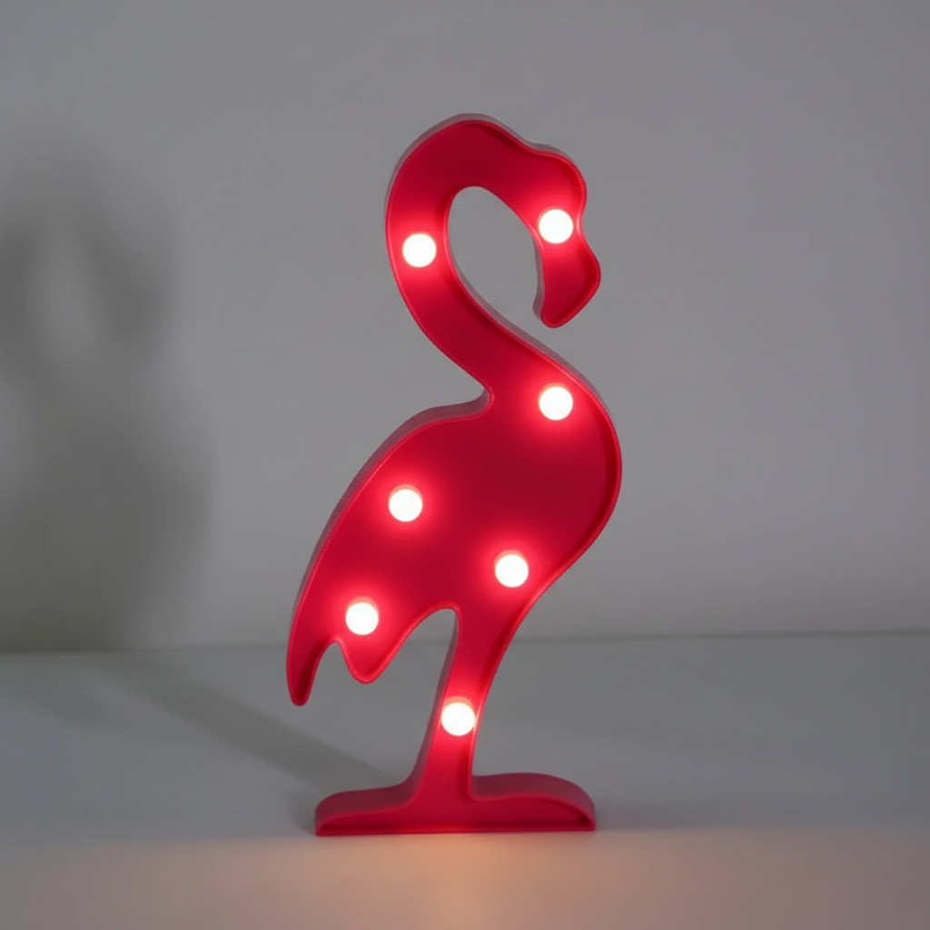 Table Lamp with LED Lights – Tiered Design