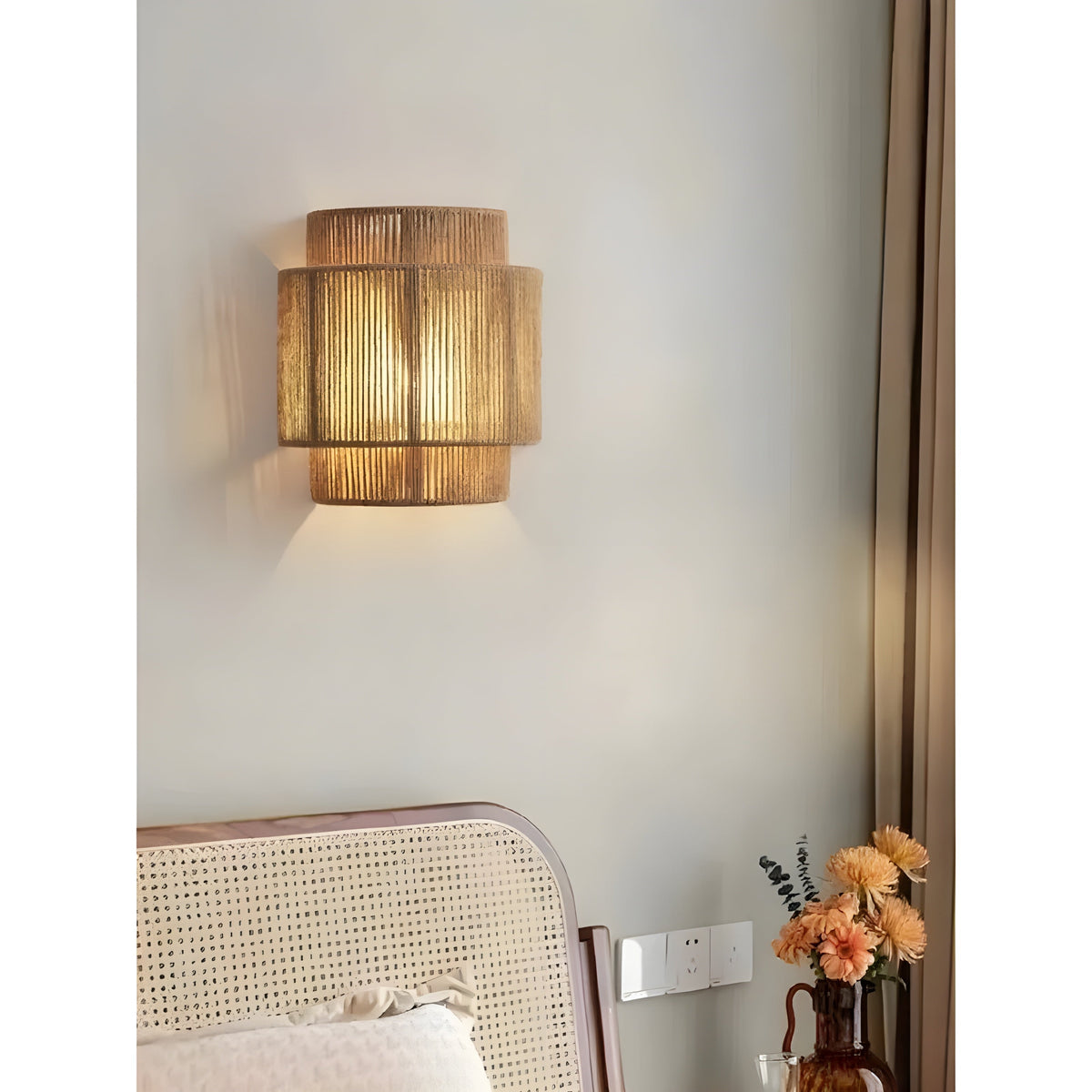 Decorative LED Light with Fiber Optic Effects