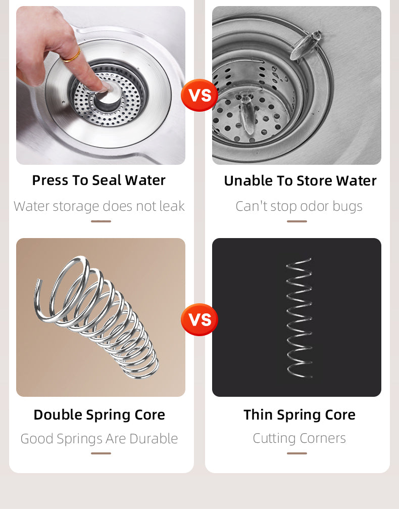 SmartSeal Kitchen Drain Protector