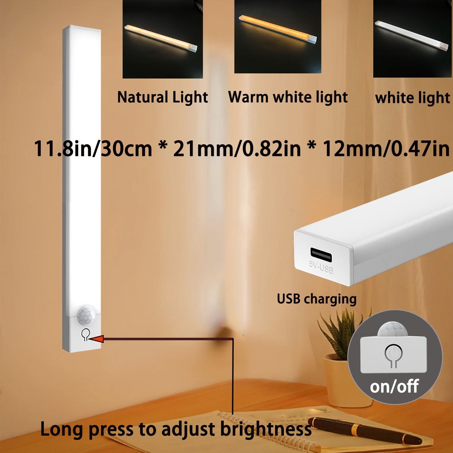 NIGHTBRIGHT – Automatic Motion-Activated Safety Light