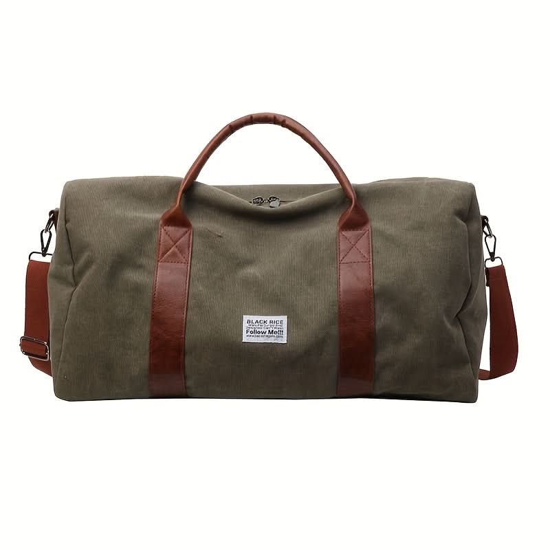 Adventure Ready: Sturdy Canvas Duffel for Travel & Outdoor