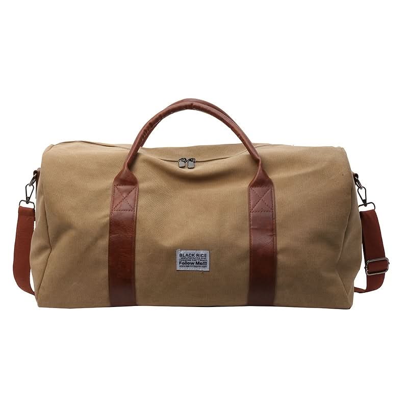 Adventure Ready: Sturdy Canvas Duffel for Travel & Outdoor