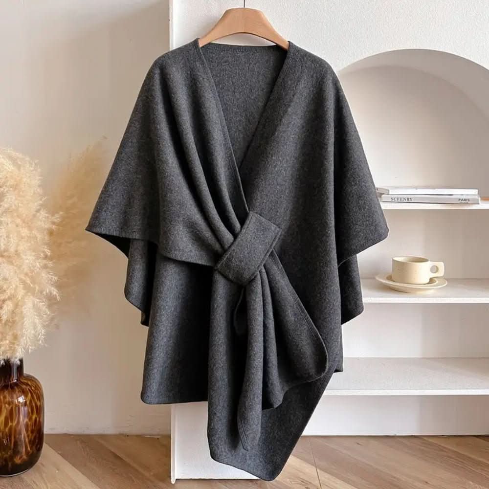 CozyChic – Versatile Wrap Coat – Stylish Multi-Use Scarf