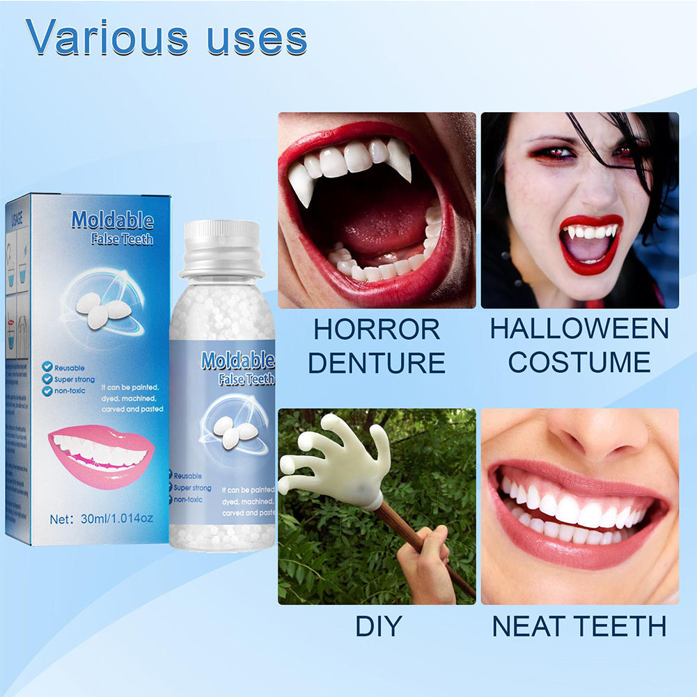 Custom Fit Dental Repair Kit for Missing Teeth