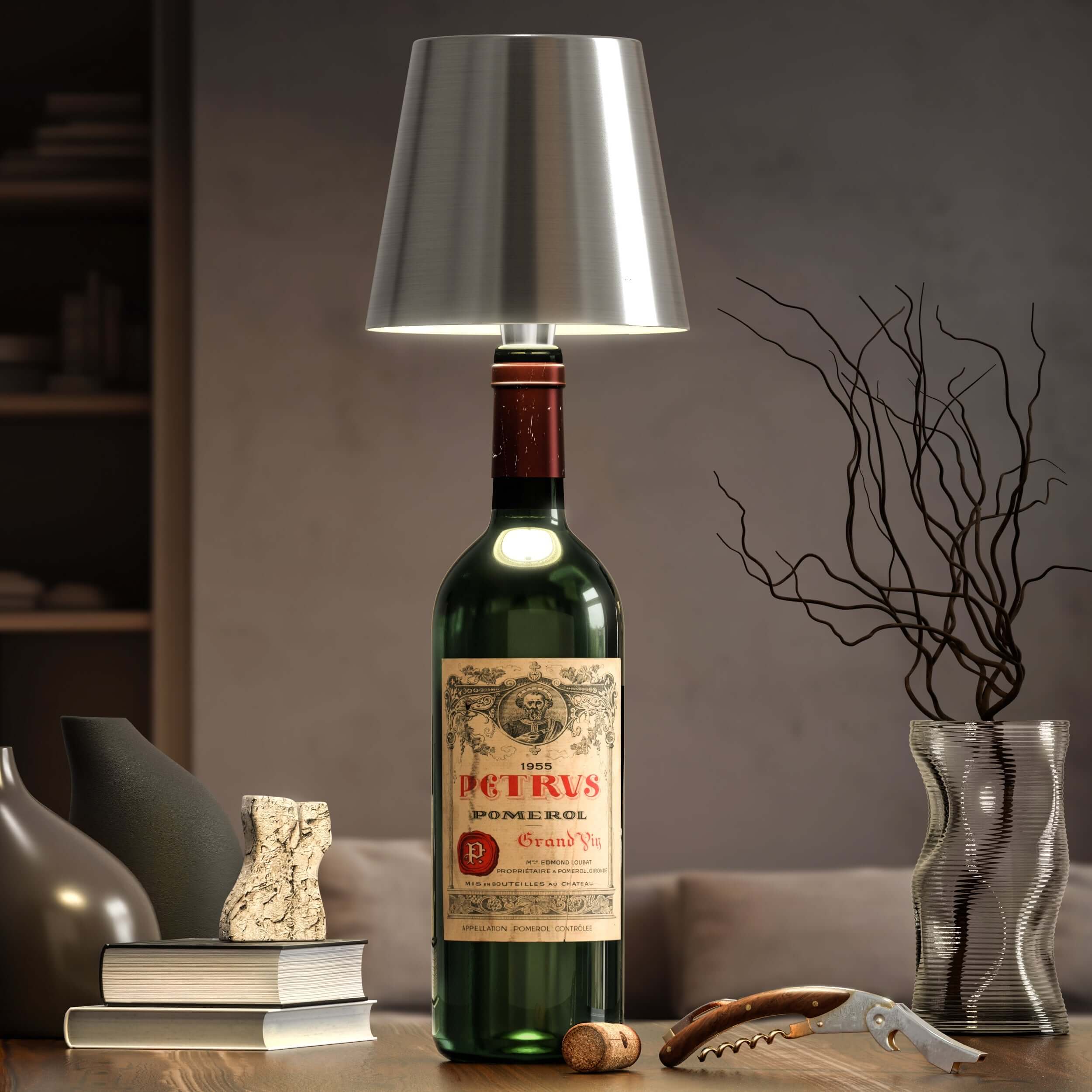 LED Bottle Light with Rechargeable Function