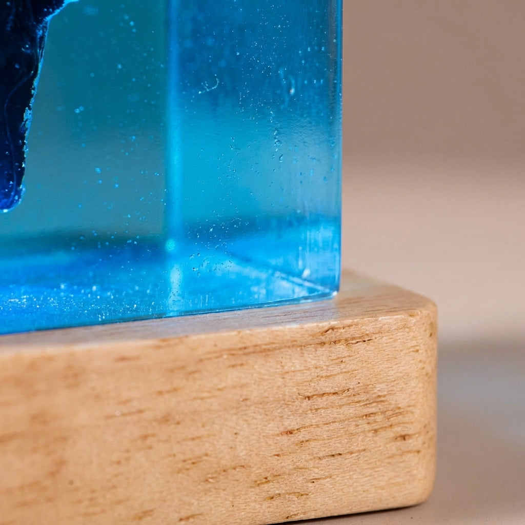 Table Lamp with Landscape Design – Aquareve Style