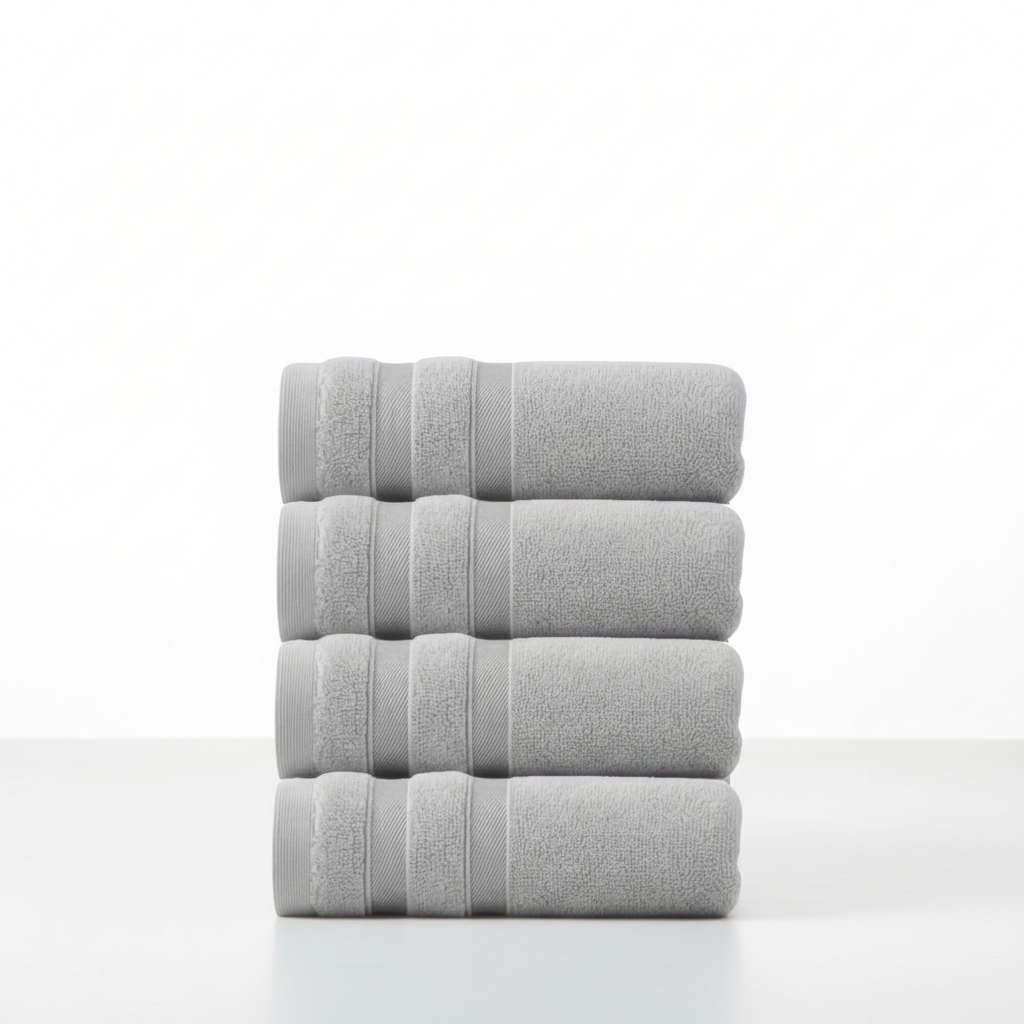 Set of Rectangular Towels - Soft and Absorbent