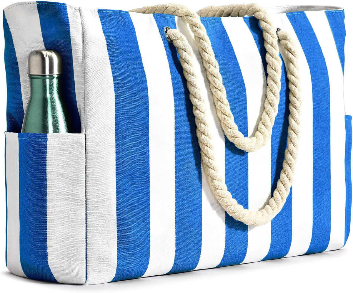 Spacious Waterproof Tote for Beach Days and Beyond