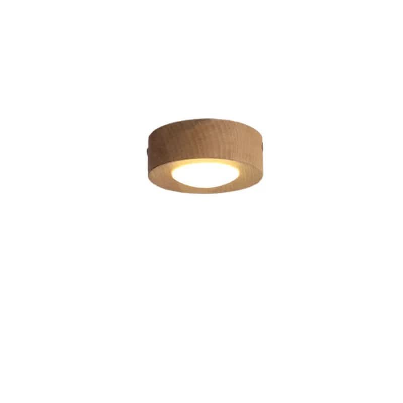Natural Glow - Walnut Style LED Ceiling Fixture