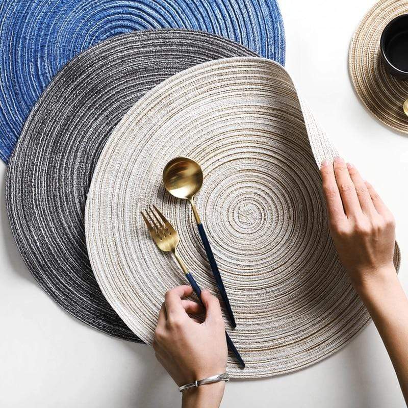 Versatile Dining Mats Set - Washable & Reusable Table Covers